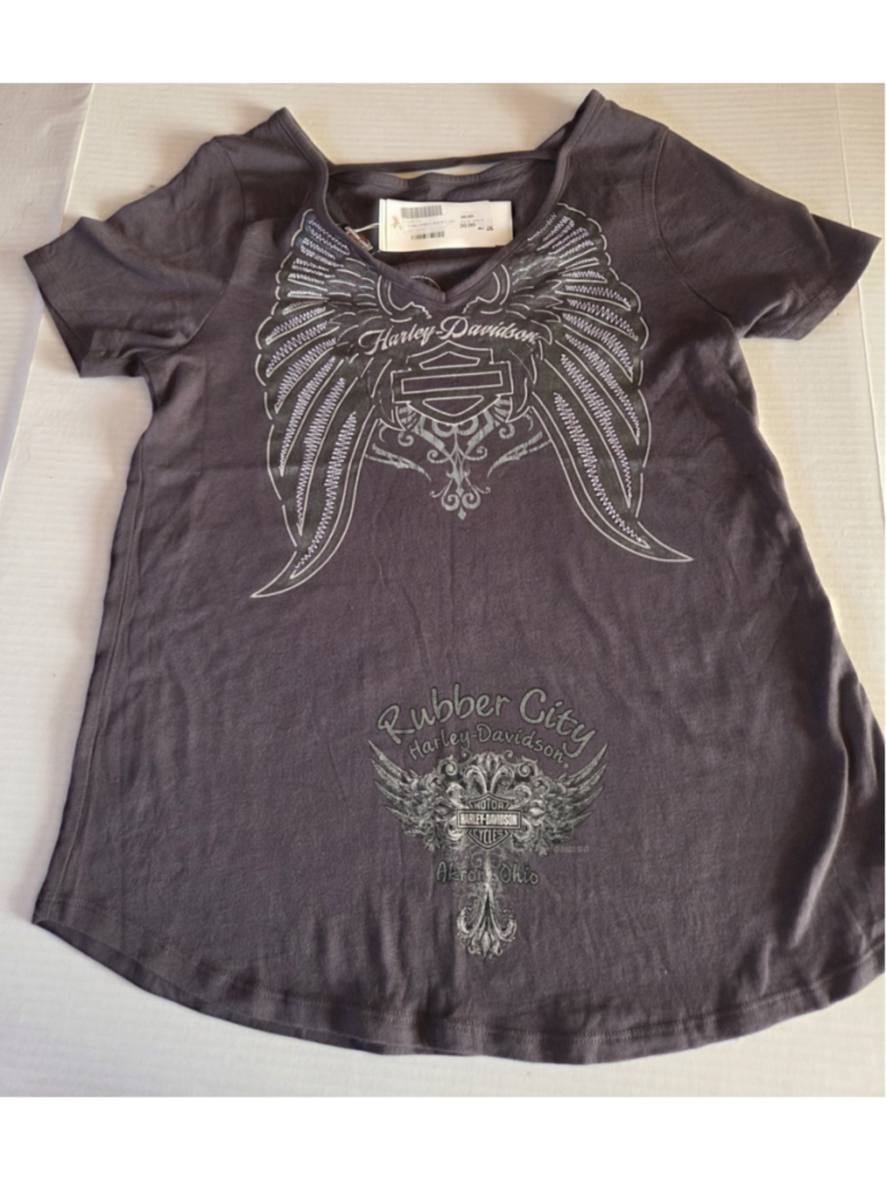 Ladies Harley Davidson T Shirt Size M